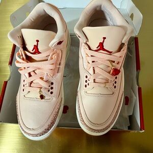 Women's Air Jordan 3 Retro Valentine's Day-Treat Yourself Size 8 Limited Edition